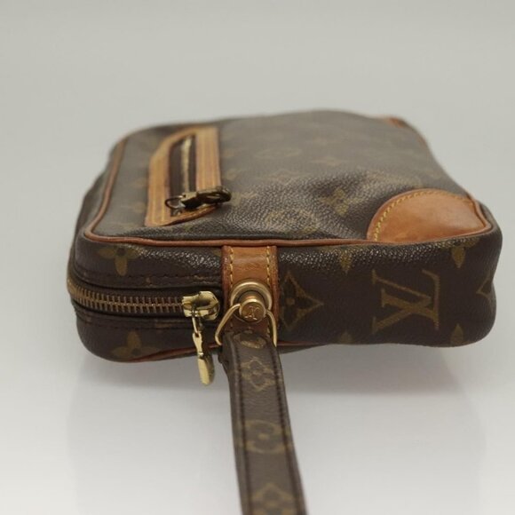 LOUIS VUITTON Monogram Marly Dragonne GM Clutch Bag M51825 LV Auth BA4417 - Picture 6 of 16